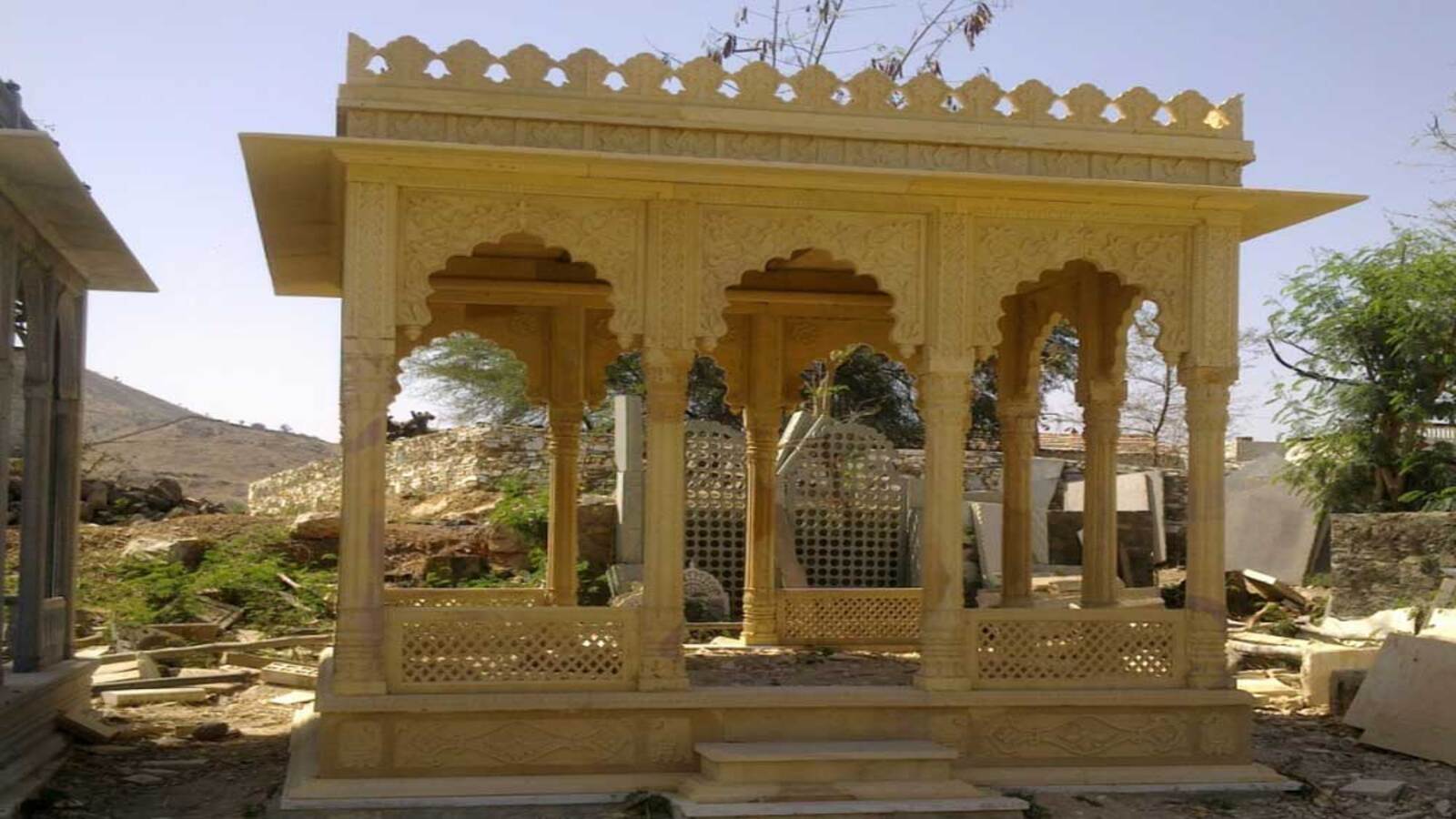 Marble and Sandstone Gazebo Manufacturer, Rajasthan - India